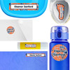 Chinoiserie waterproof name labels on school supplies — personalized name stickers for kids