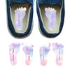 Clouds labels for kids — stickers for water bottles, lunchboxes and backpack labels