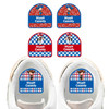 Cowboy & Cowgirl starter pack name stickers — waterproof labels for school and daycare supplies