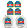 Dino Fossils waterproof starter labels — name decals and labels for backpacks for school and daycare