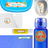 Jungle Animals waterproof name labels on school supplies — personalized name stickers for kids
