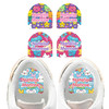Kawaii Cuties waterproof starter labels — name decals and labels for backpacks for school and daycare