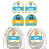 Kittens starter pack name stickers — waterproof labels for school and daycare supplies