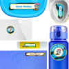 Monster Trucks waterproof name labels — personalized peel and stick name labels for school and daycare