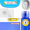 Outer Space waterproof labels for kids — name decals and bottle stickers for water bottles and lunchboxes