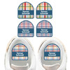 Perfectly Plaid waterproof starter labels — name decals and labels for backpacks for school and daycare