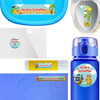 Pirate Animals waterproof labels for kids — name decals and bottle stickers for water bottles and lunchboxes