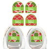 Summer Squeeze waterproof starter labels — name decals and labels for backpacks for school and daycare