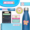 Butterflies ultimate school labels — waterproof name labels for school on water bottle and lunchbox