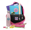 Figure Skating school name labels on backpack, water bottle and notebook — pencil labels for pencils and markers included