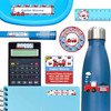 Train Chug Chug ultimate school labels — waterproof name labels for school on water bottle and lunchbox