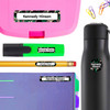 Camo name labels for school — waterproof school name labels on water bottle and lunchbox