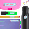 Meowmaids back to school labels and school name labels — waterproof name stickers for school supplies
