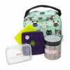 Outer Space student name labels — waterproof name labels for school on water bottle and pencil case
