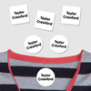 Simply White summer camp labels — waterproof labels for summer camp covering gear, clothing and backpacks