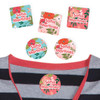 Blossoms summer camp labels — waterproof labels for summer camp covering gear, clothing and backpacks
