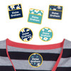 Daisies summer camp labels — waterproof labels for summer camp covering gear, clothing and backpacks