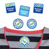 Turtles summer camp labels — waterproof labels for summer camp covering gear, clothing and backpacks