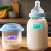 Mini Date Labels — date labels for daycare baby bottles, waterproof reusable write-on stickers