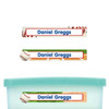 Baseball slim name stickers — waterproof stickers for water bottles and small containers