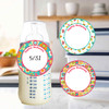 All Things Spring small round write-on labels — reusable waterproof daycare