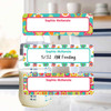 All Things Spring small rectangle write-on labels — reusable waterproof