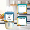 Construction small square write-on labels — reusable waterproof daycare