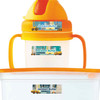 Construction Site extra small waterproof name stickers — mini sticker labels for small items and gear