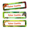 Custom Large Rectangle Name Labels