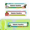 Custom Rectangle Labels School
