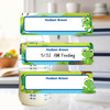 Frogs small rectangle write-on labels — reusable waterproof