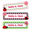 Ladybugs Oversize Rectangle Labels