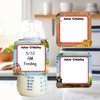 Pirates small square write-on labels — reusable waterproof daycare