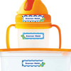 Turtles extra small waterproof name stickers — mini sticker labels for small items and gear