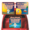 Astronaut Boy or Girl emergency contact labels — personalized phone number stickers for kids