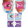 Ballet picture matching design shoe stickers left and right learning Ballet picture matching design shoe stickers left and right learning