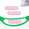Chevron iron on nametags for clothes — personalized iron-on clothing labels for kids