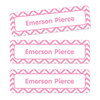 Chevron Oversize Rectangle Labels