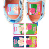 Fairies MatchUp teaching shoe stickers — left and right shoe labels for toddlers