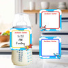 Airplanes small square write-on labels — reusable waterproof daycare