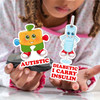 medical alert label — waterproof dishwasher safe for kids