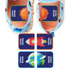 Cosmic Planets MatchUp teaching shoe stickers — left and right shoe labels for toddlers