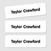 Simply White Oversize Rectangle Labels