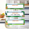 Forest Friends small rectangle write-on labels — reusable waterproof