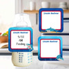 Mighty Sharks small square write-on labels — reusable waterproof daycare
