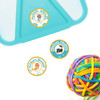 Durable round personalized labels for school Durable round personalized labels for school