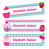 Cupcakes Oversize Rectangle Labels