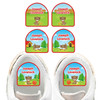 Playful Puppies shoe name labels — personalized waterproof labels for shoes