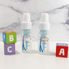 Small waterproof animal baby bottle labels for daycare — cute name and date fields