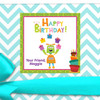 Personalized Birthday Gift Stickers
